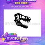 Free Sharp Teeth Free Skull Jurassic Park Free SVG - Instant Download