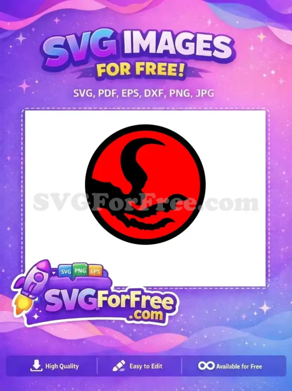 Free Silhouette Claw Free Red Circle Jurassic Park Free SVG