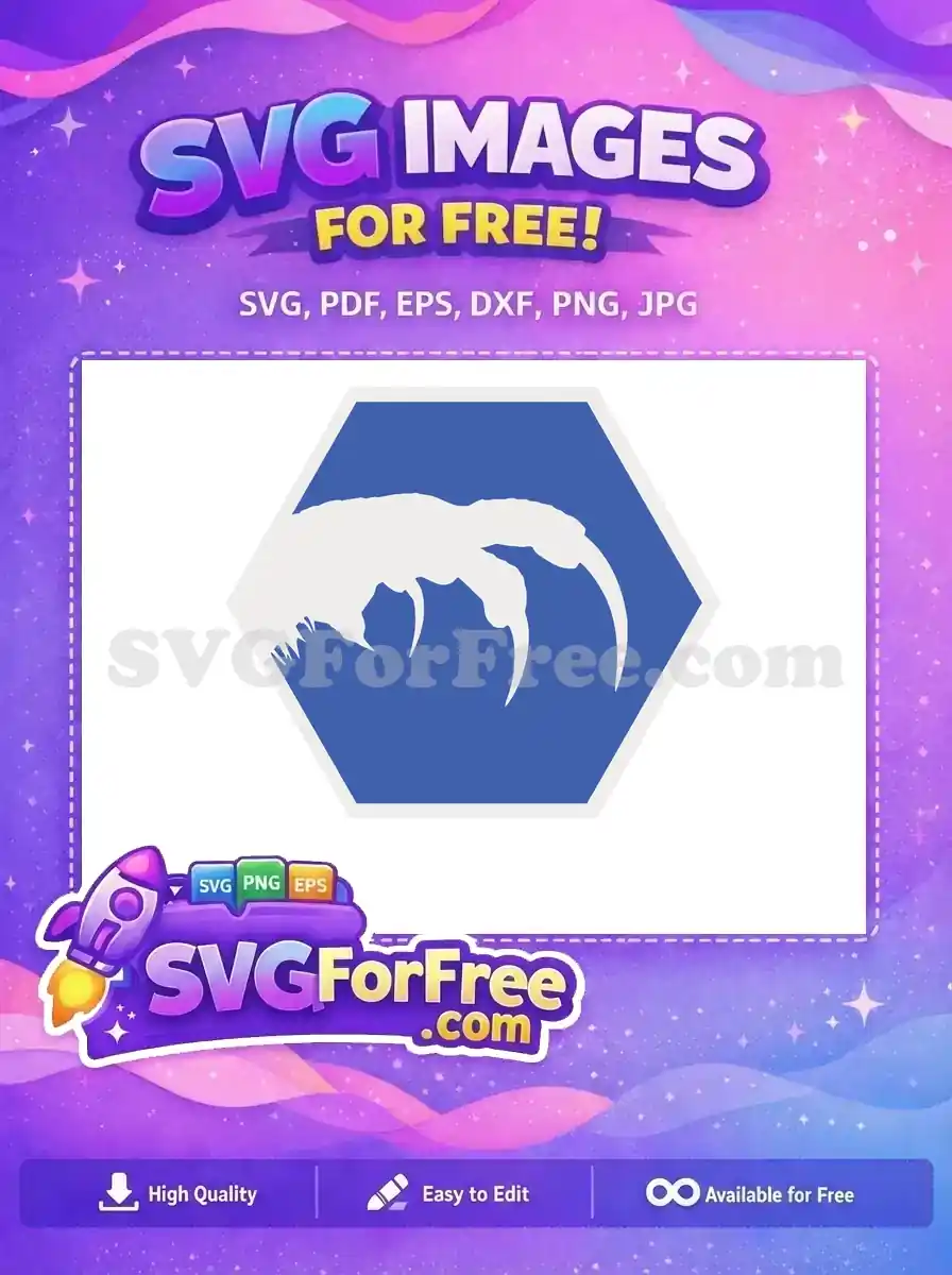 Free Dinosaur Claw Free Raptor Sharp Jurassic Free SVG