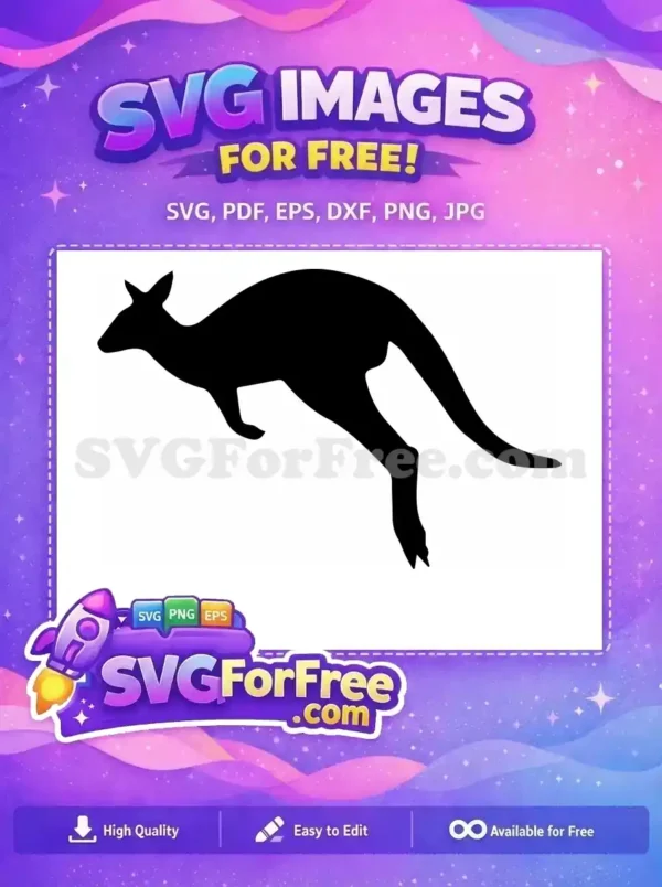 Free Mama Kangaroo Free Joey Silhouette Animal Free SVG 2 Free Mama Kangaroo Free Joey Silhouette Animal Free SVG 2
