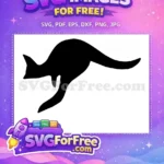 Free Simple Silhouette Free Animal Australia Free SVG - Instant Download