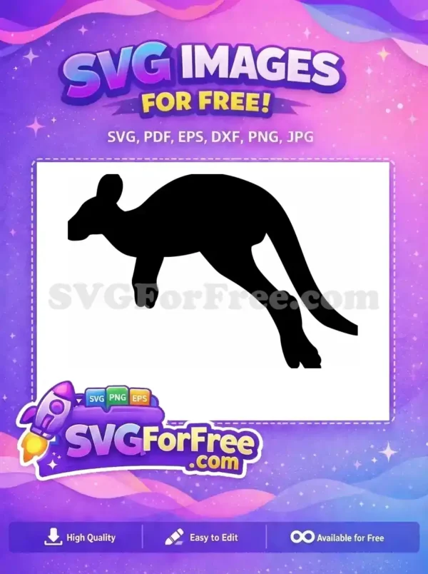 Free Mother With Baby Free Joey Cute Kangaroo Free SVG