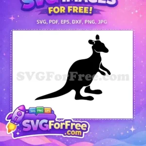 Free Black Silhouette Free Animal Kangaroo Australia Free SVG Free Black Silhouette Free Animal Kangaroo Australia Free SVG