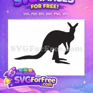 Free Black Kangaroo Silhouette Free Marsupial Australia Free SVG Free Black Kangaroo Silhouette Free Marsupial Australia Free SVG