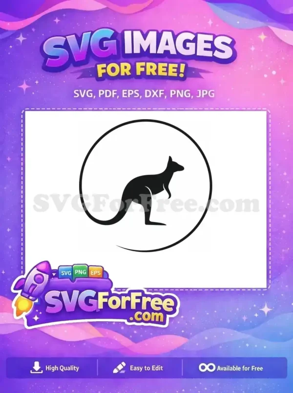 Free Black Kangaroo Silhouette Free Australia Animal Simple Free SVG Free Black Kangaroo Silhouette Free Australia Animal Simple Free SVG