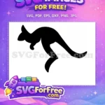 Free Mama Kangaroo Free Baby Pouch Animal Free SVG - Instant Download