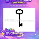 Free One Key Free Vector Key Free SVG - Instant Download