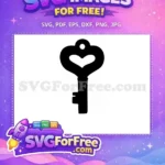 Free Key Shape Free Outline 1 Free Vector SVG - Instant Download