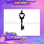 Free Ornate Vintage Free Antique Key Vector Free SVG - Instant Download