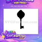 Free Key Vector Free Number One Simple Free SVG - Instant Download
