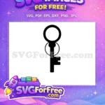 Free Antique Key Free Skeleton Key Vector Free SVG 2 - Instant Download