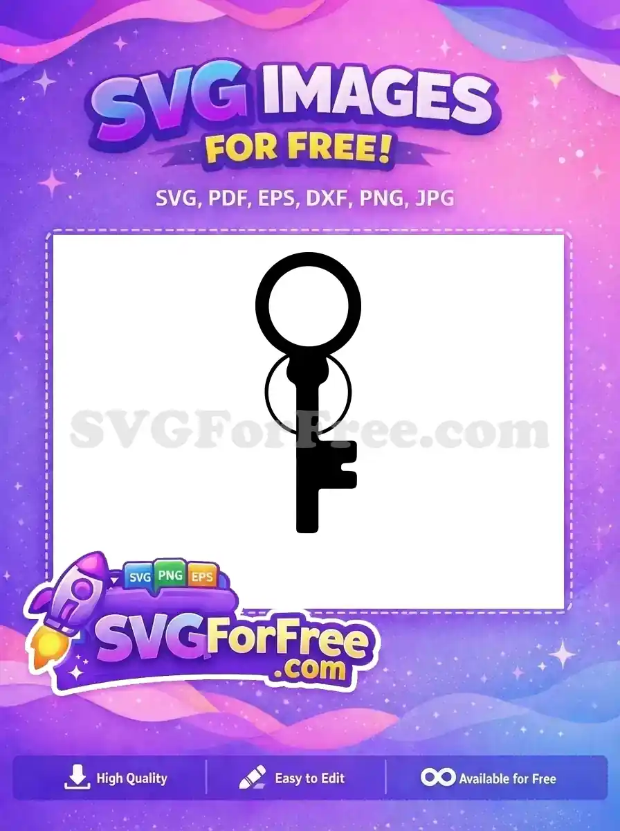 Free Antique Key Free Skeleton Key Vector Free SVG 2