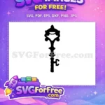 Free Ornate Key Free Victorian Style Key Design Free SVG - Instant Download