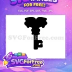 Free Key Simple Free Line Key Vector Free SVG - Instant Download