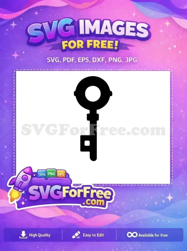 Free Black Silhouette Key Free Old Antique Key Free SVG Free Black Silhouette Key Free Old Antique Key Free SVG