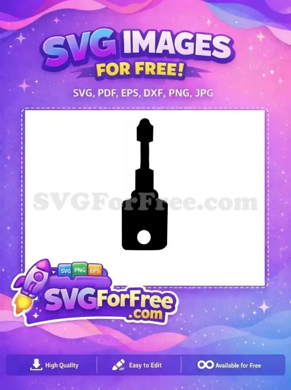 Free Key Vector Free Minimalist Design One Free SVG 5
