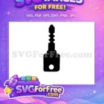 Free Key Shape Free Outline Simple Category 1 Free SVG - Instant Download