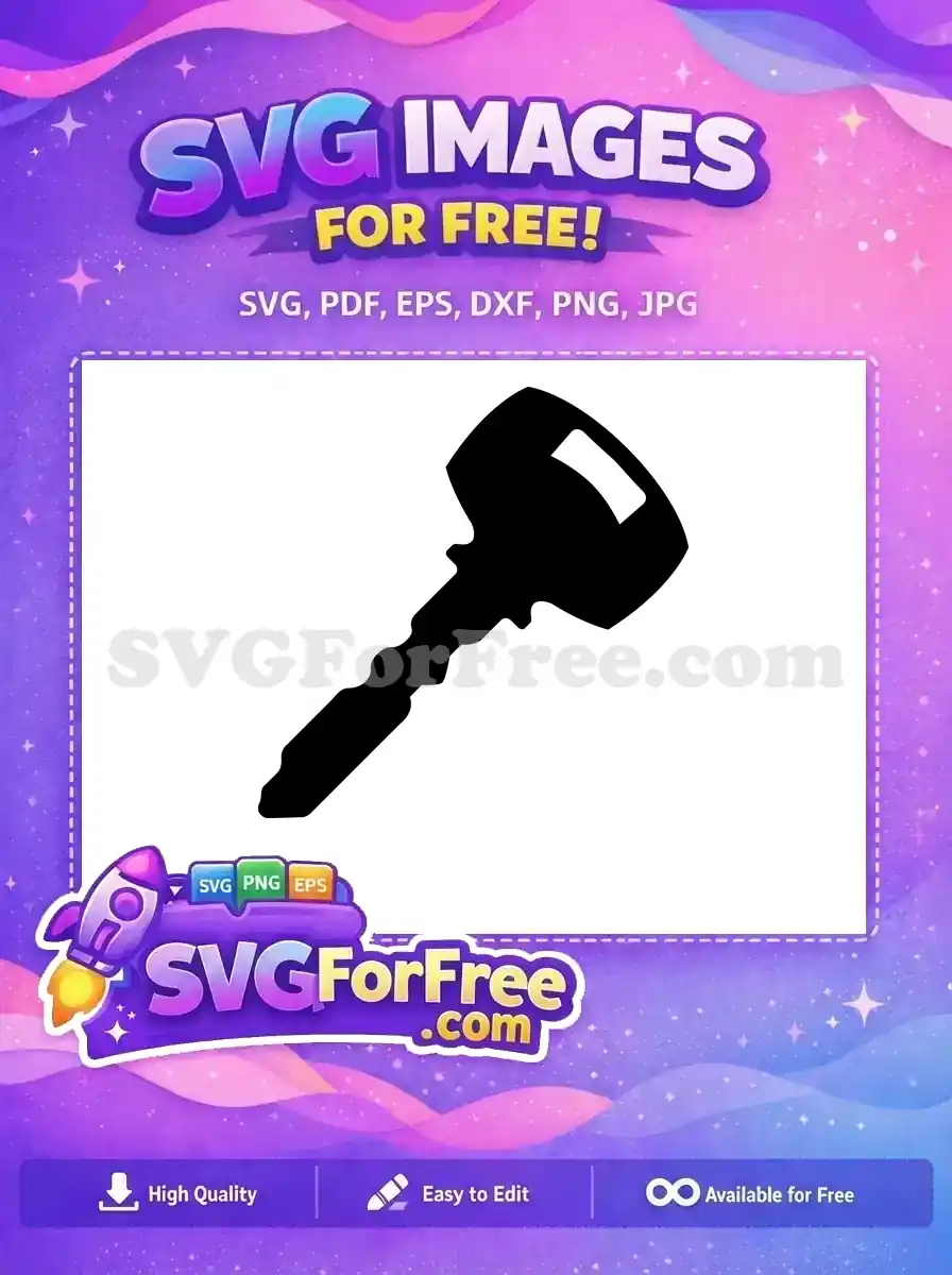 Free Car Key Free Automotive Blank Key Free SVG