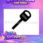 Free Car Key Free Modern Key Chain Free SVG - Instant Download