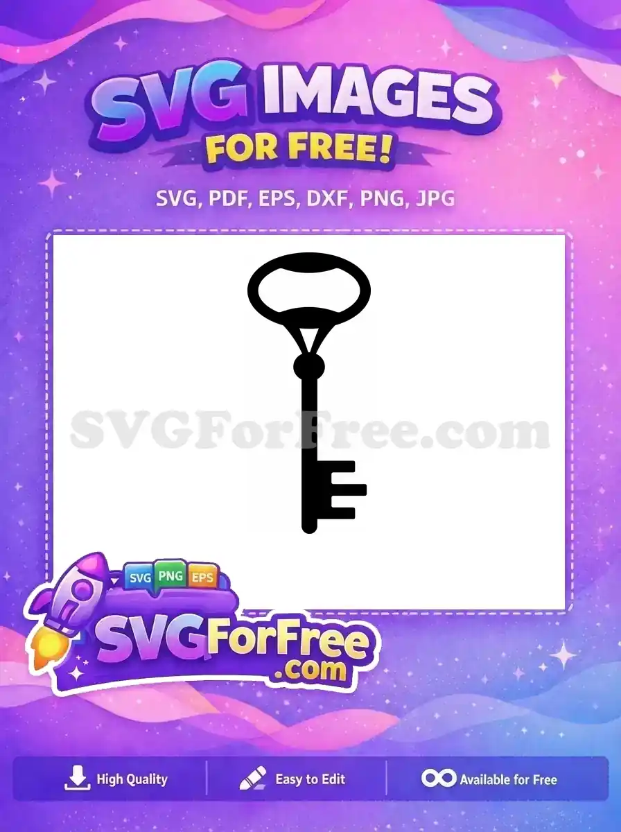 Free Key Detailed Free Key Vector Key Free SVG 1