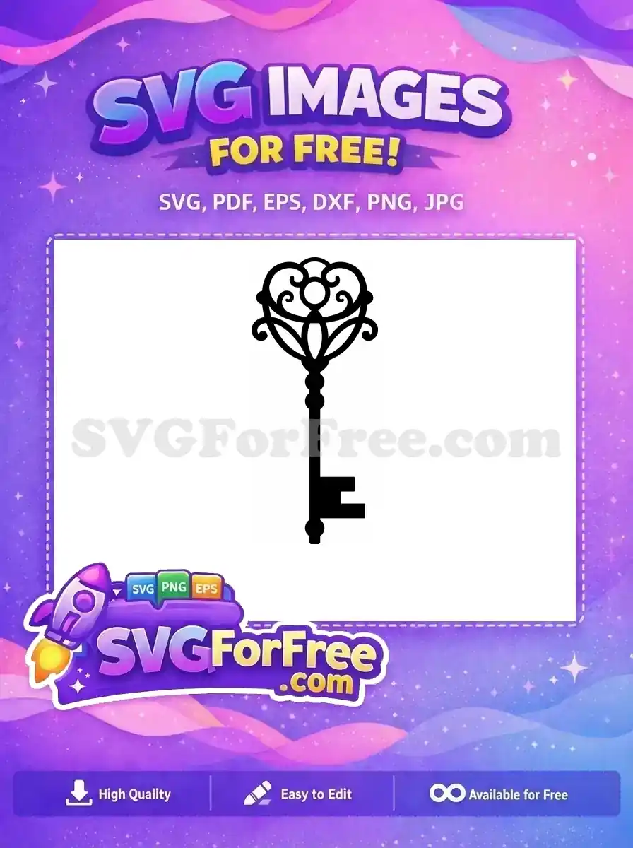 Free Character Number 1 Free Key Vector Art Free SVG