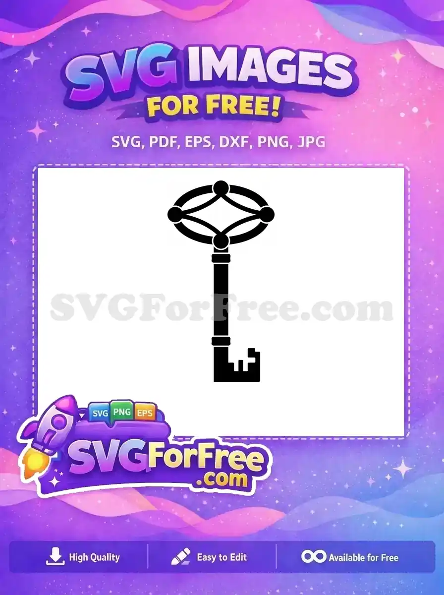 Free Skeleton Key Free Antique Key Lock Free SVG