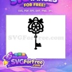 Free Key Vector Free Number One Key Free SVG 2 - Instant Download