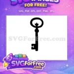 Free Old Skeleton Key Free Blacksmith Vintage Free SVG - Instant Download