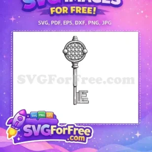 Free Antique Key Free Ornate Design Key Vector Free SVG Free Antique Key Free Ornate Design Key Vector Free SVG