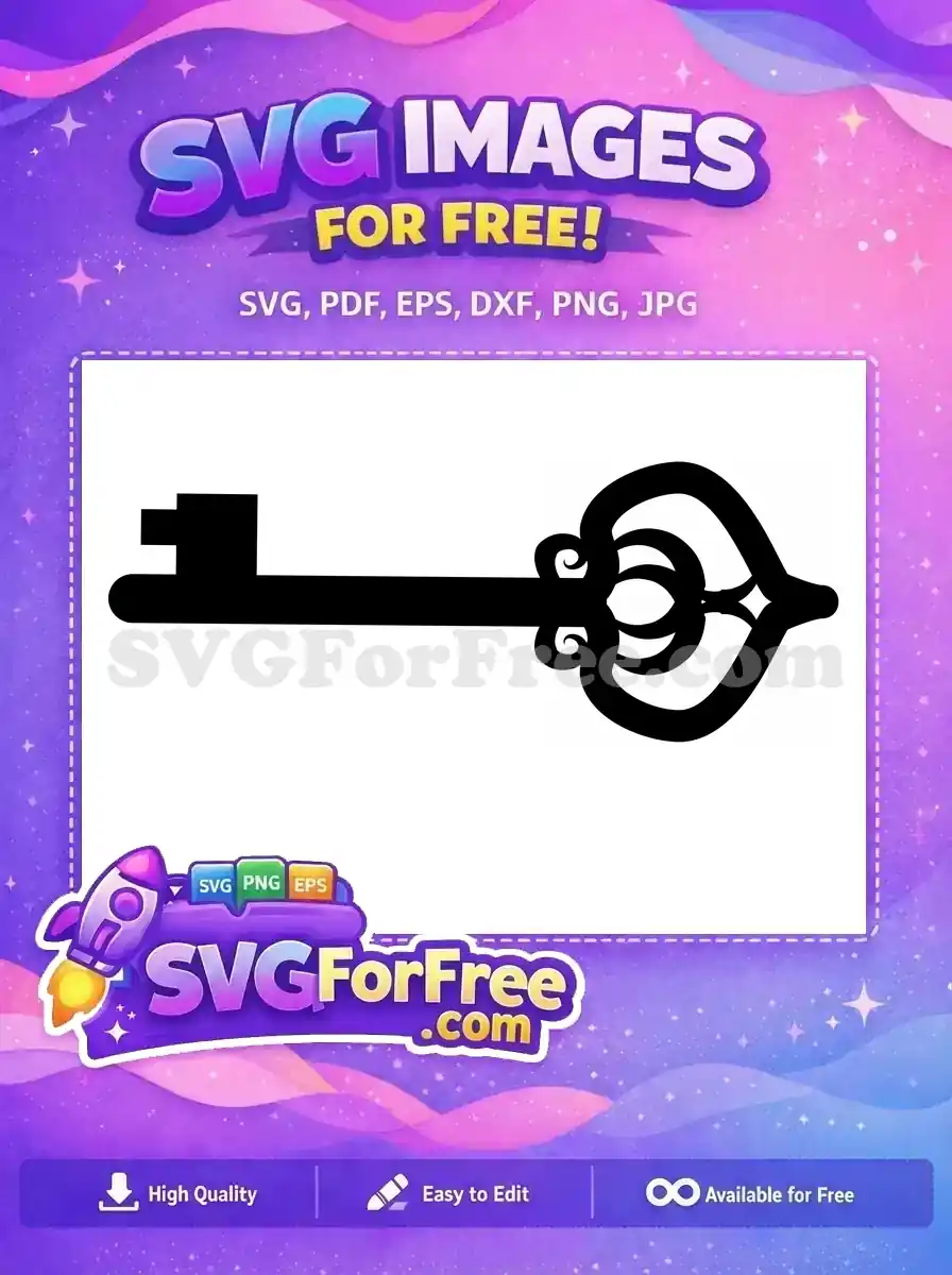 Free Skeleton Key Free Old Fashioned Key Vector Free SVG