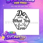 Free Calligraphy Swirl Free Positive Quote Kindness Free SVG - Instant Download