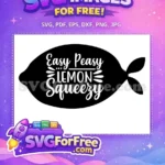 Free Easy Peasy Lemon Squeezy Free Kindness Quotes Free SVG - Instant Download