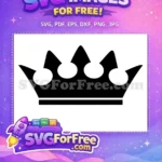 Free Pointed Edges Free Circular Gems King Queen Free SVG - Instant Download