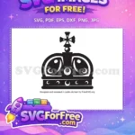 Free Simple Crown Free Royal King Queen Free SVG - Instant Download