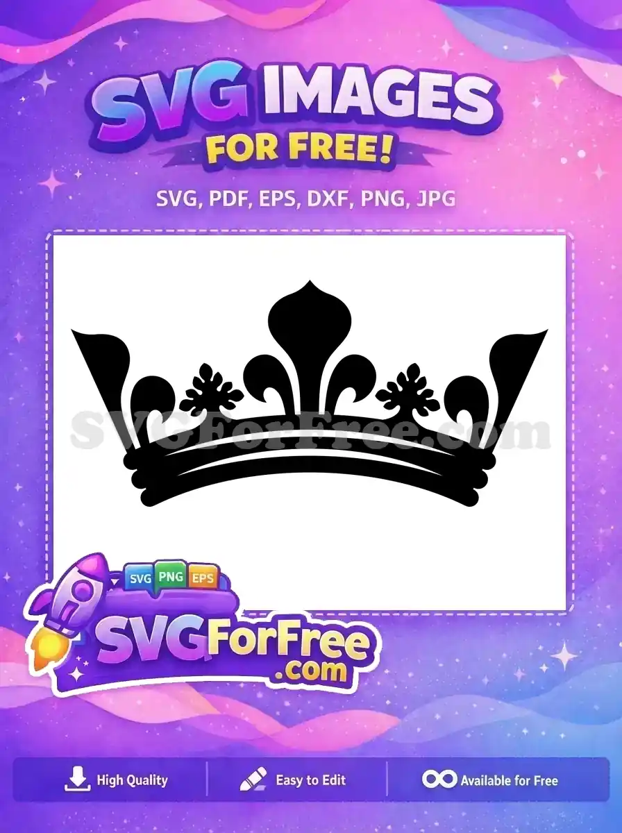 Free Black Crown Free Royal King Free Queen SVG