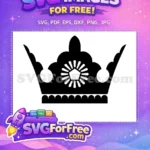 Free Black Crown Free Royal Jewel King Free SVG 1 - Instant Download
