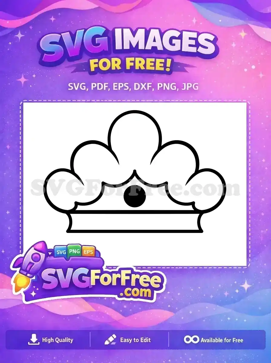 Free Royal Crown Free Jewel Detail King Free SVG 2