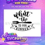 Free Fork Graphic Free Dinner Ribbon Kitchen Free SVG - Instant Download