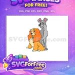 Free Orange Lady Free Gray Tramp Lady and the Tramp Free SVG - Instant Download