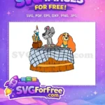 Free Spaghetti Dinner Free Candlelight Lady and the Tramp Free SVG - Instant Download