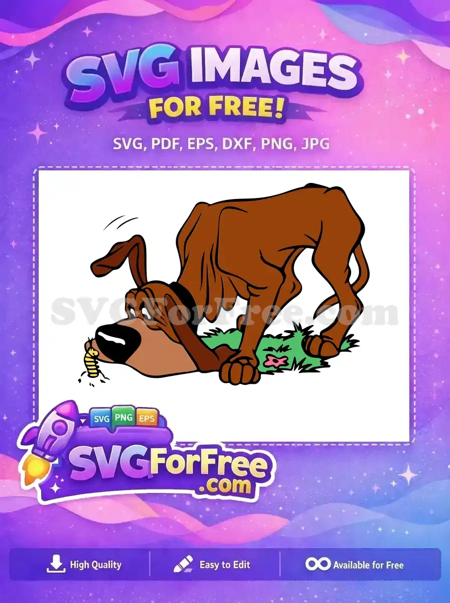 Free Tramp Spaghetti Grabbing Free Cartoon Style Lady and Tramp Free SVG
