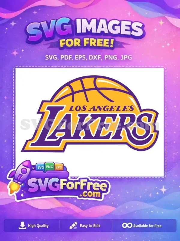 Free Purple Yellow Free Basketball Los Angeles Lakers Free SVG Free Purple Yellow Free Basketball Los Angeles Lakers Free SVG