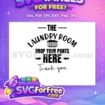 Free Laundry Basket Free Clothes Drop Laundry Free SVG - Instant Download