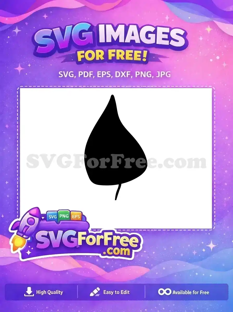Free Acorn Silhouette Free Fall Leaf Autumn Free SVG