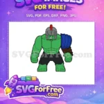 Free Angry Gladiator Free Hulk Lego Thor Ragnarok Free SVG - Instant Download