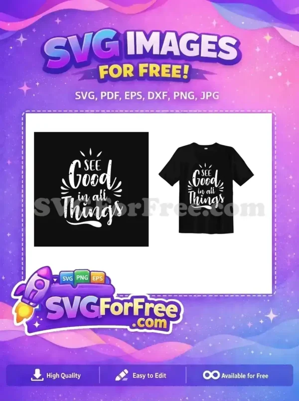 Free Distressed Lettering Free Inspirational Quote Black Shirt Free SVG