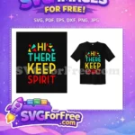 Free Colorful Triangles Free Typography Lettering Positive Free SVG - Instant Download