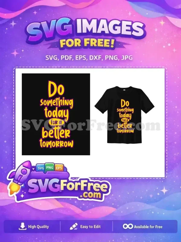 Free Yellow Purple Lettering Free Quote Design Positive Free SVG