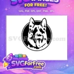Free Akita Dog Free Silhouette Letterkenny Free SVG - Instant Download