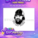 Free Letterkenny Silhouette Free Dark Portrait Letterkenny Free SVG - Instant Download